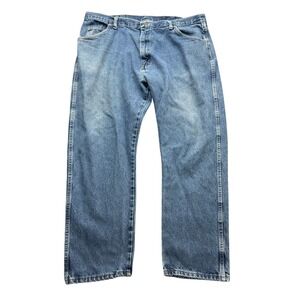 Wrangler Jeans Men's 42x30 Blue Regular Fit Denim 96501MR Casual Pants